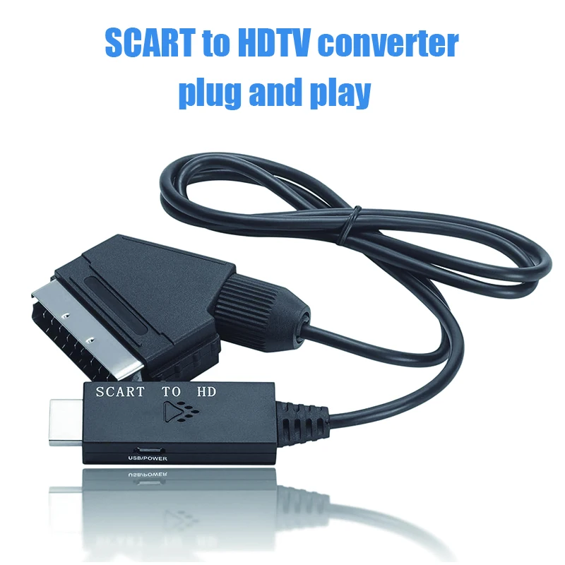 Scart To Hdmi - Конвертер SCART в HDMI, совместимый с