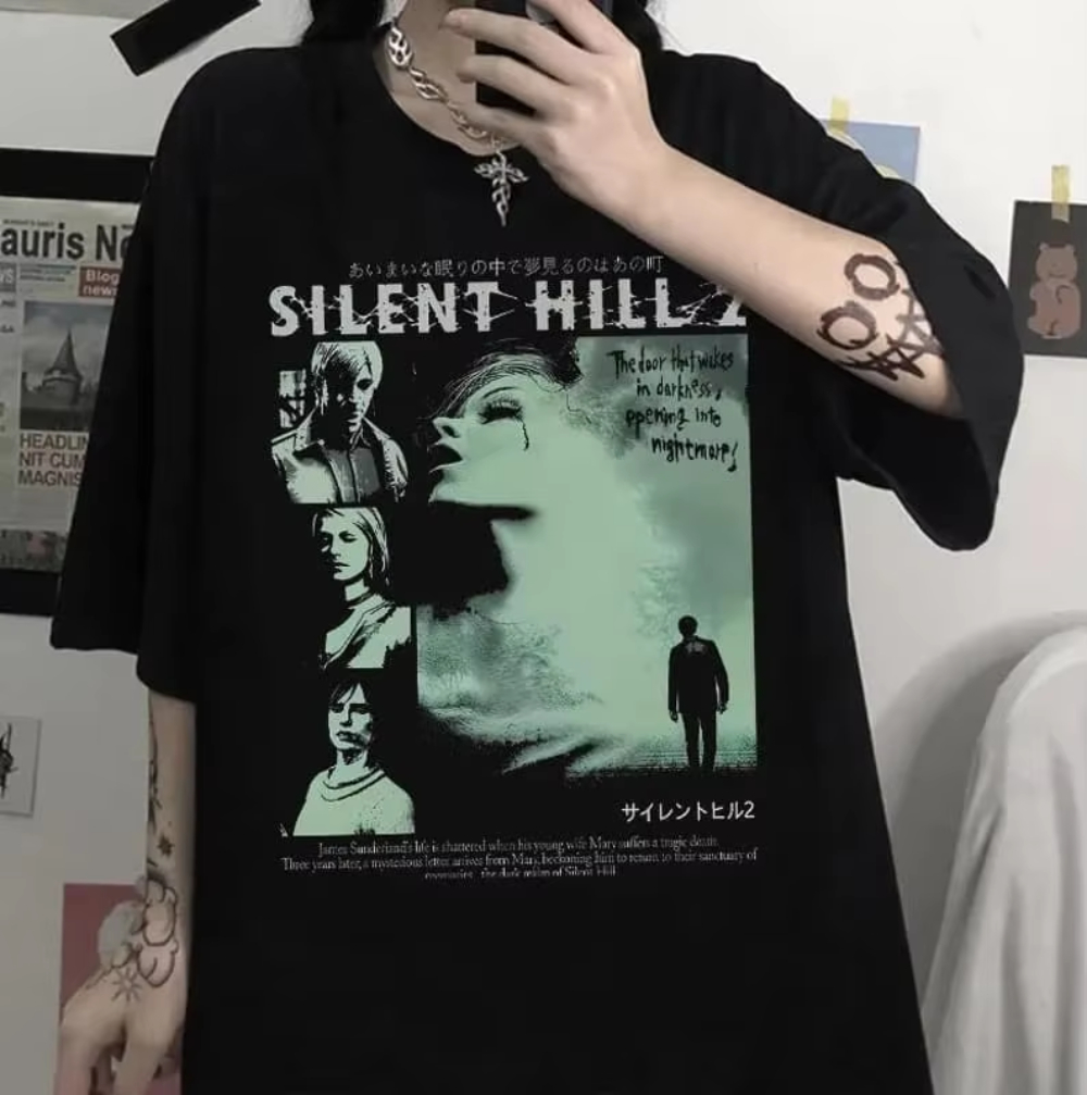Футболка 2026 Silent Hill 3 дл – обзор и цена Retro Gaming T Shirt
