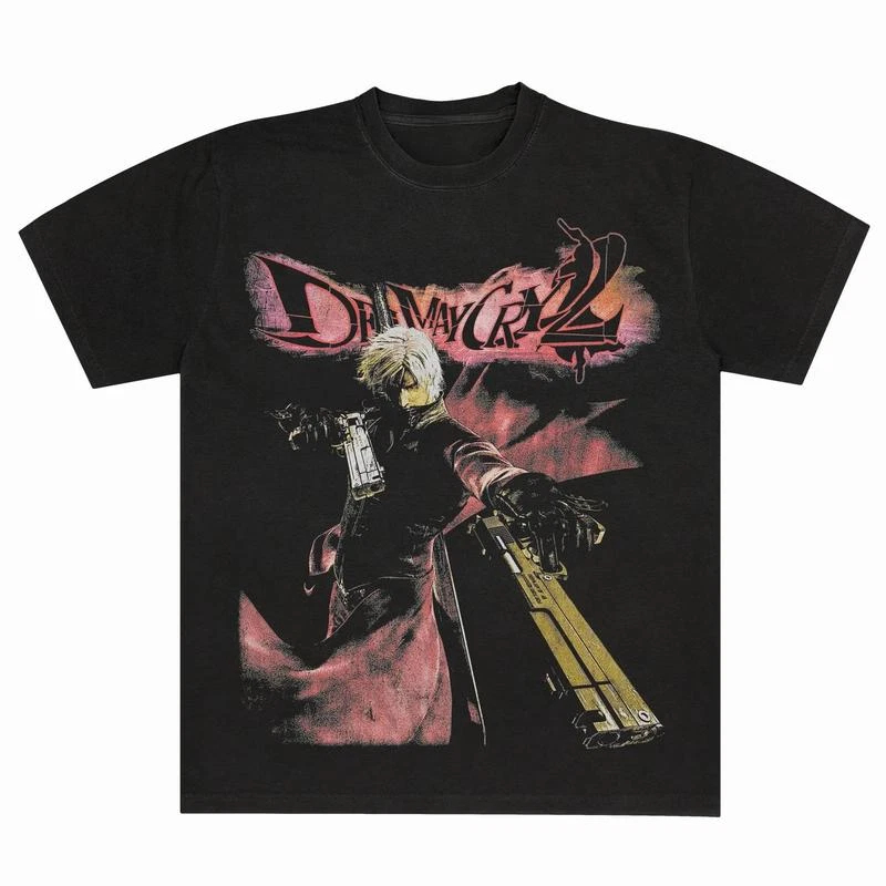 Футболка Devil May Cry 2 Dante – обзор и цена Retro Gaming T Shirt